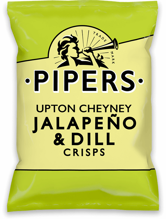 Upton Cheyney Jalapeño & Dild chips - 150 gram